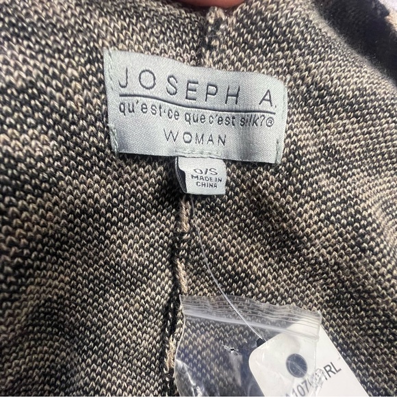 Brand New Joseph A. Black &‎ Tan Geometric Duster Cardigan (B6) - Picture 9 of 10